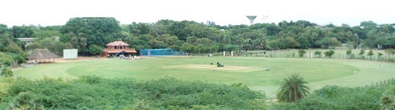 A panoramic view of the Indian Institute of Technology Chemplast ground