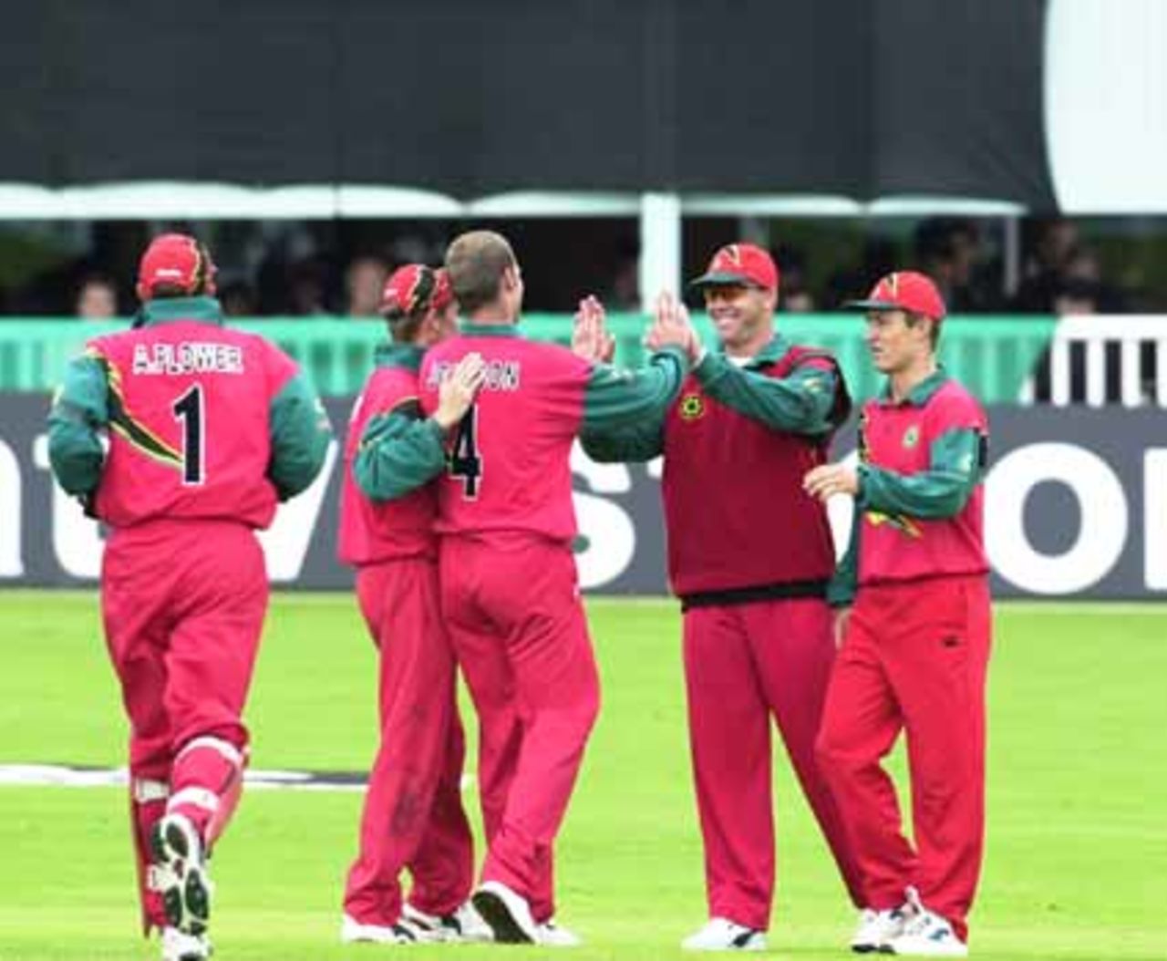 In the Canterbury ODI, West Indies v Zimbabwe