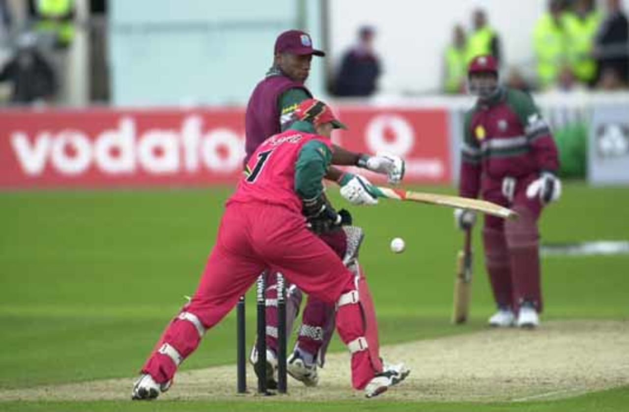In the 4th ODI of the 2000 Nat West series at Canterbury