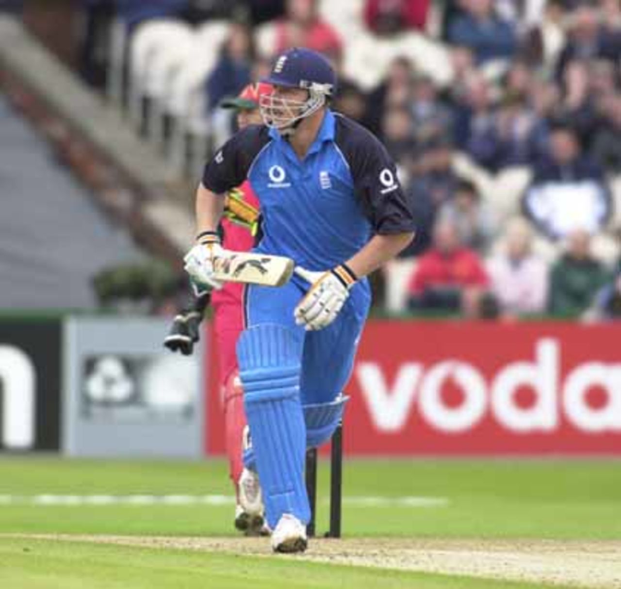 In the Nat West ODI series 2000; England v Zimbabwe, Manchester