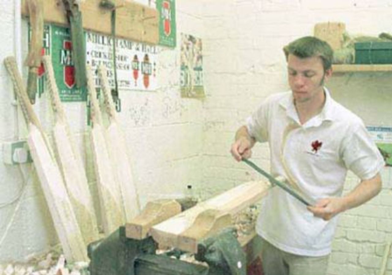 Rob Chambers: Millichamp & Hall Bat Maker's Workshop