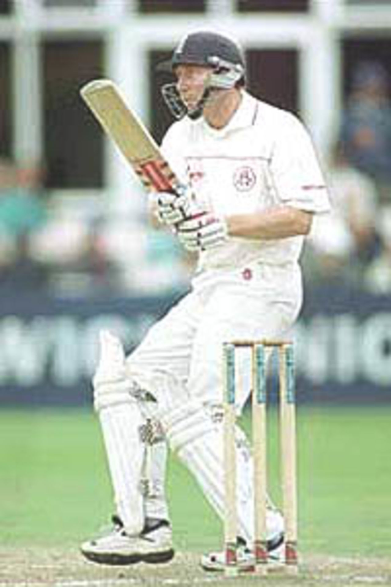 Mike Atherton hooks Rose for 4, PPP healthcare County Championship Division One, 2000, Somerset v Lancashire, County Ground, Taunton, 12-15 July 2000(Day 3).