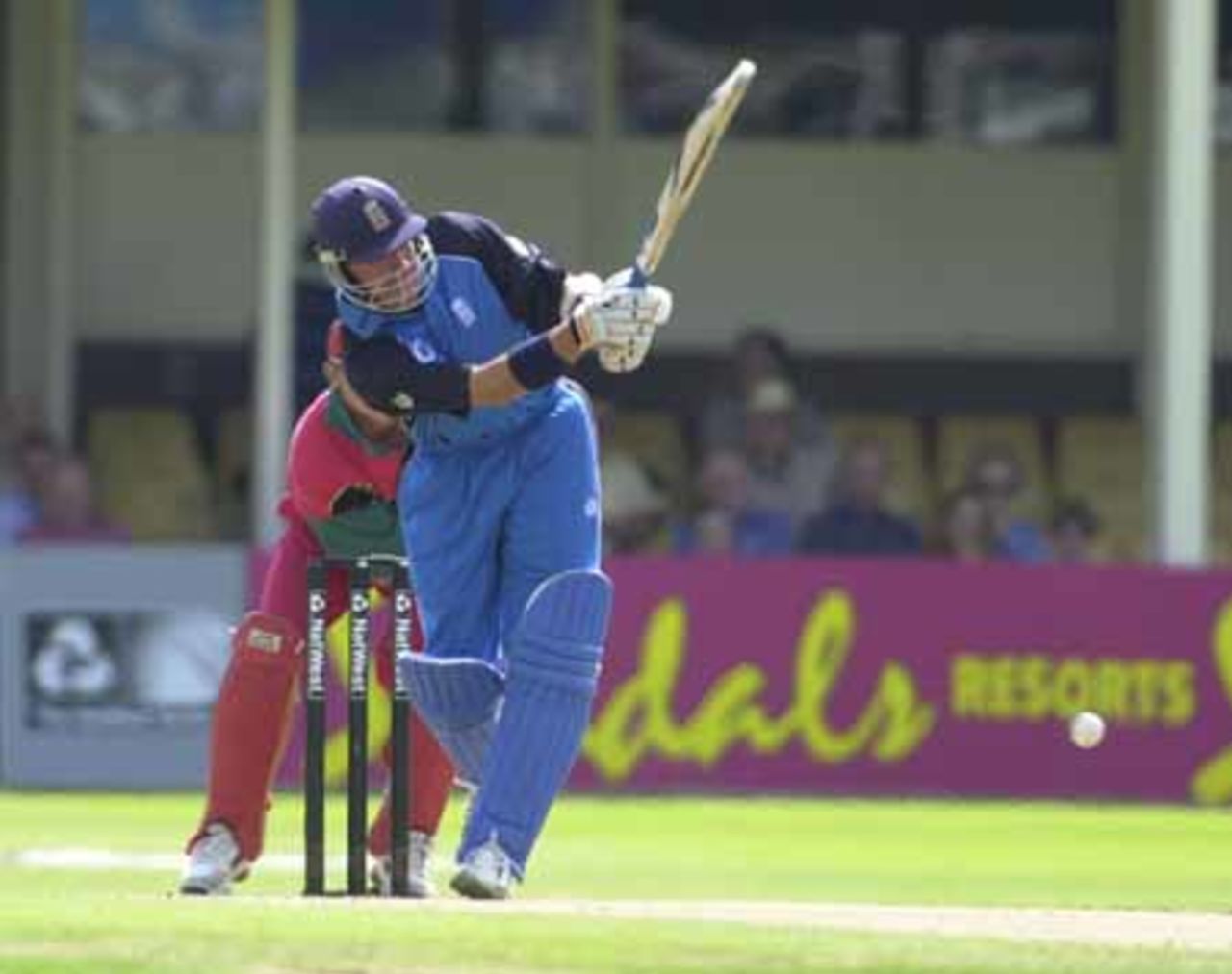 In the ODI match in the Nat West series at Birmingham 2000