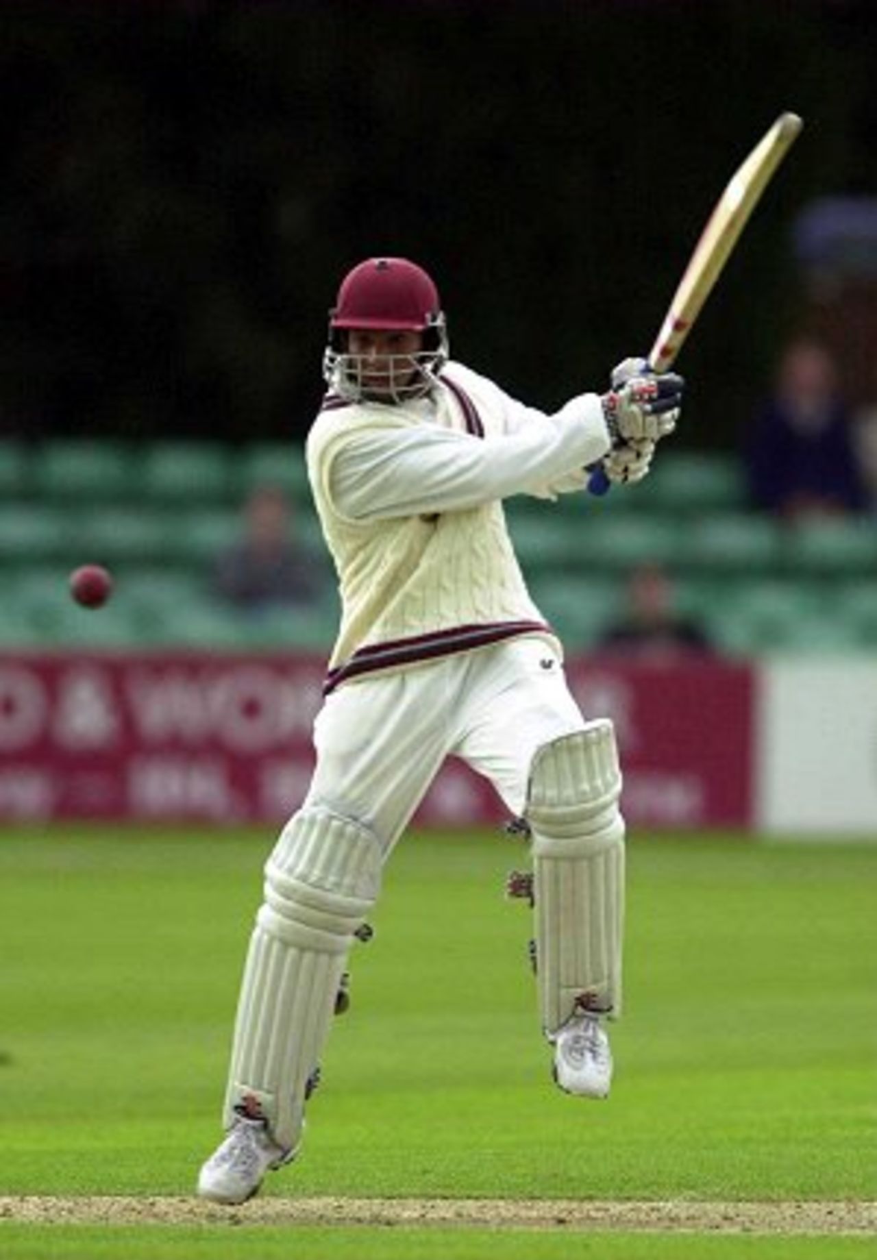 2 Jun 2000: Ramnaresh Sarwan of West Indies during his innings of 27 during the three day match against Worcestershire at New Road,Worcester.