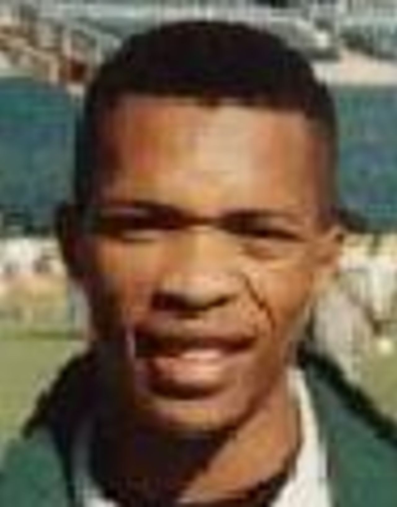 Portrait of Makhaya Ntini.