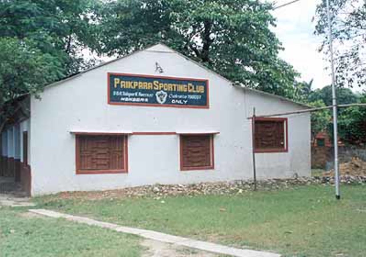 The Paikpara Sporting Club pavilion at Tallah park, Calcutta