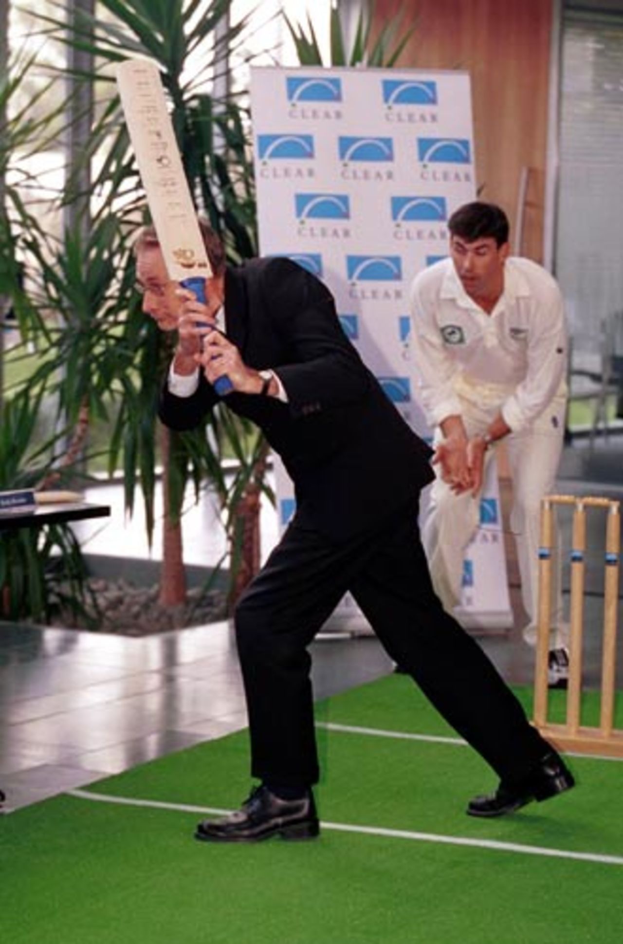 CLEAR announce new three year sponsorship deal with New Zealand Cricket at CLEAR Centre, Takapuna, Auckland.