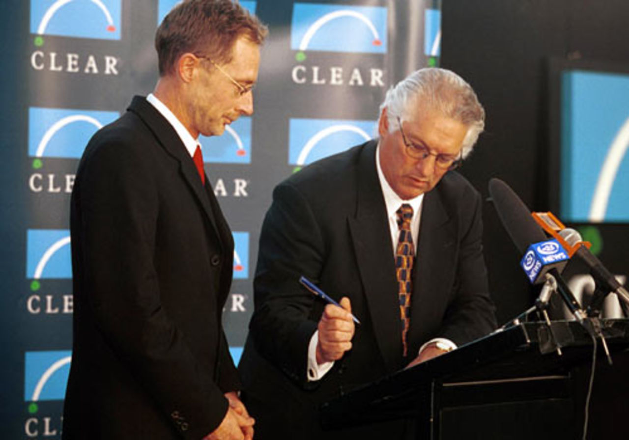 CLEAR announce new three year sponsorship deal with New Zealand Cricket at CLEAR Centre, Takapuna, Auckland.