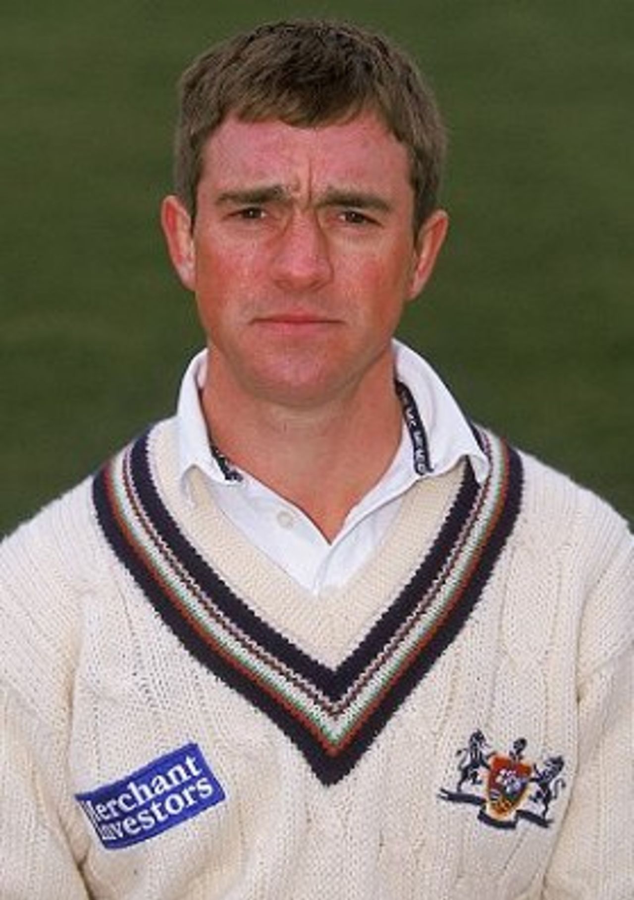 10 Apr 2000: Portrait of Tim Hancock taken during a Gloucestershire County Cricket Club photocall at Bristol in England.