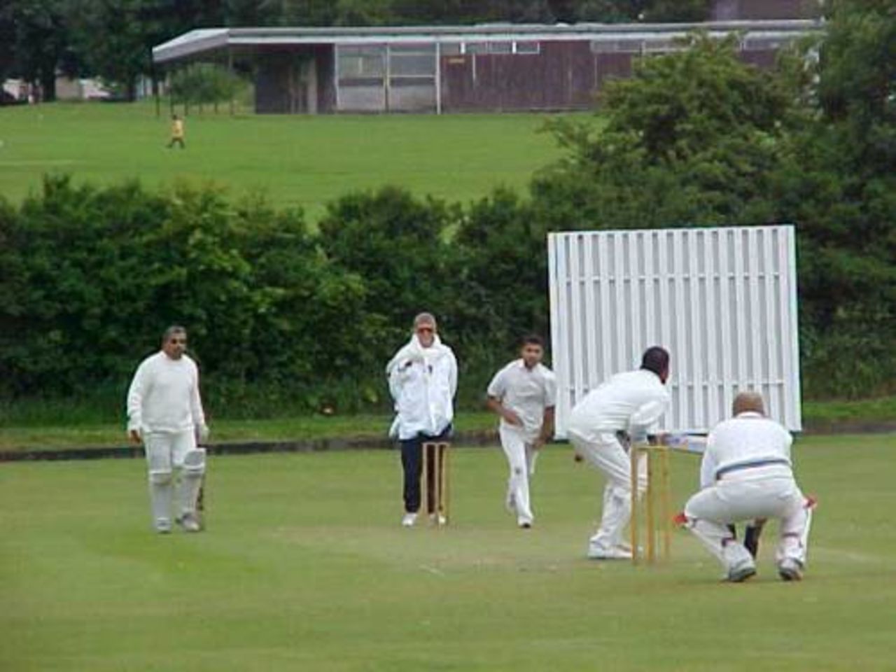 Both bowlers had one wicket each