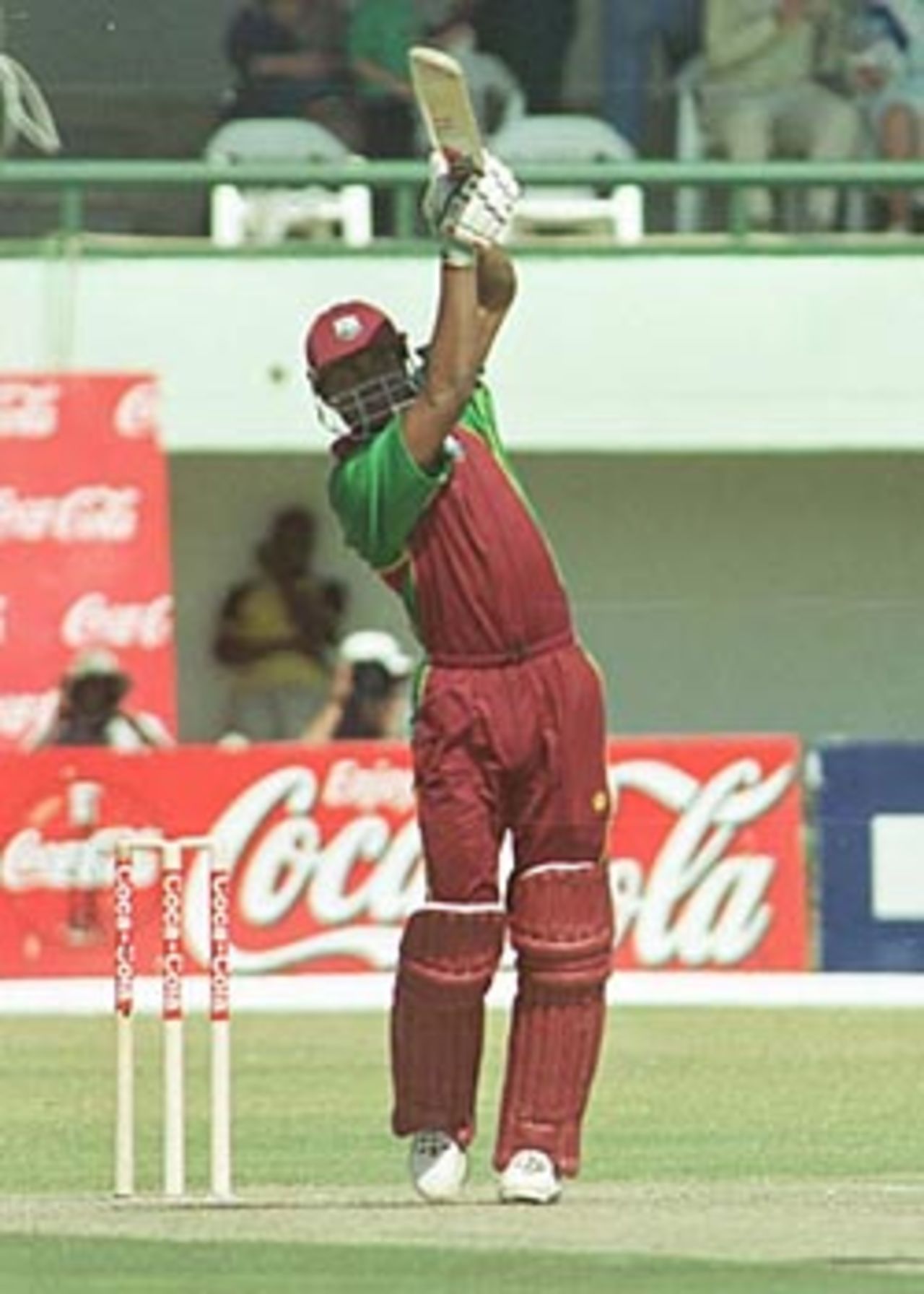 30 June 2001: Coca-Cola Cup (Zimbabwe) 2001, 4th Match, India v West Indies, Queens Sports Club, Bulawayo
