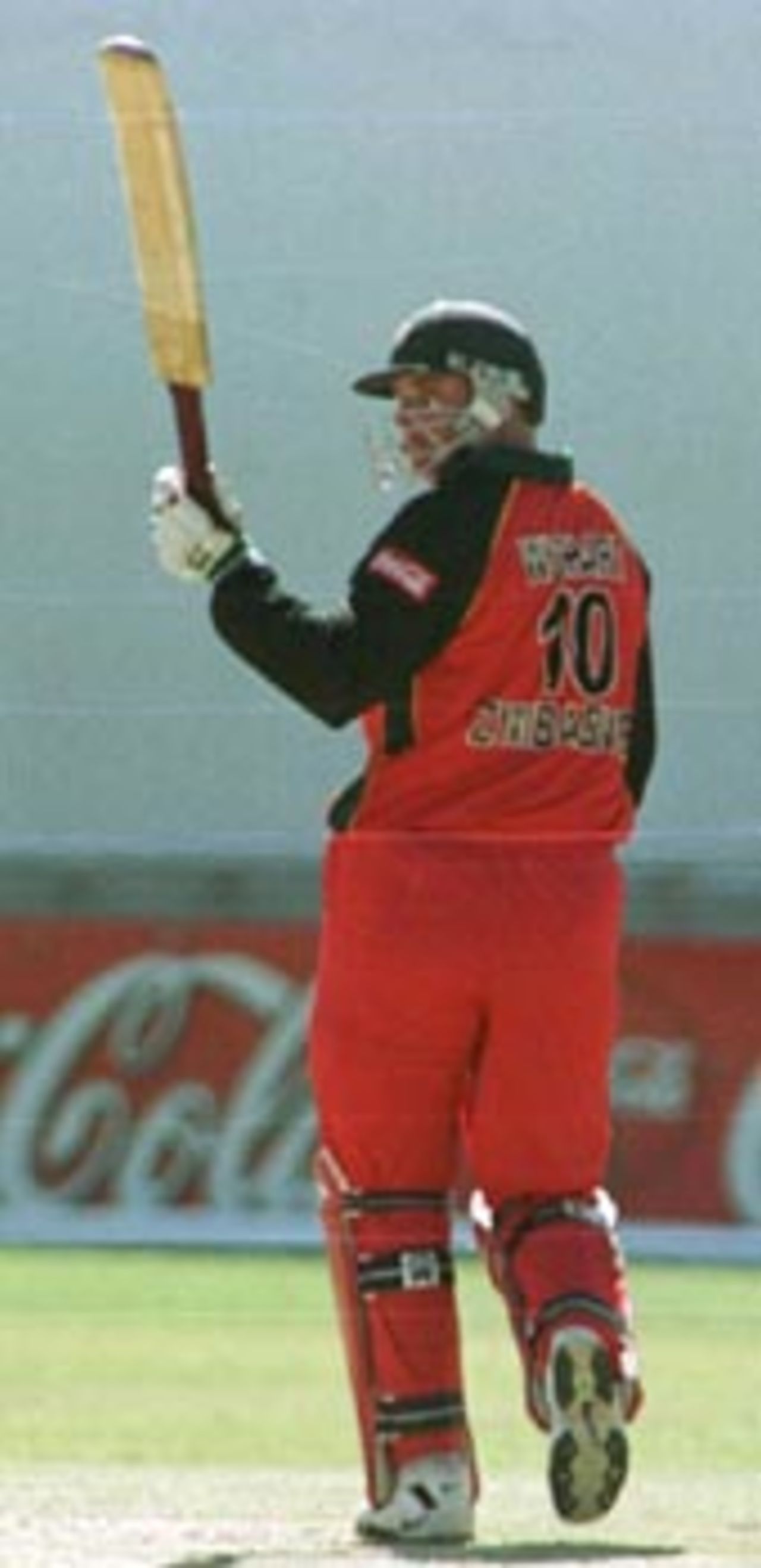01 July 2001: Coca-Cola Cup (Zimbabwe) 2001, 5th Match, West Indies v Zimbabwe, Queens Sports Club, Bulawayo