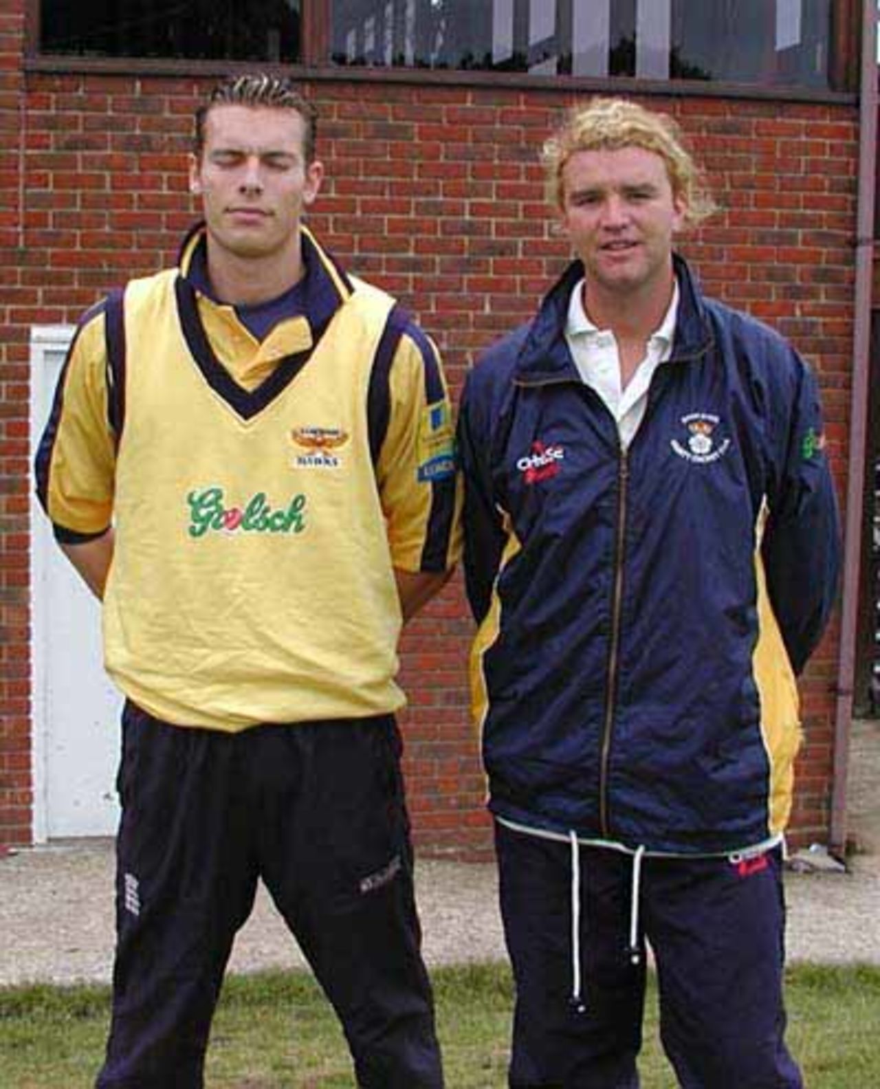 Is this the tallest pair ever to open for Hampshire ?