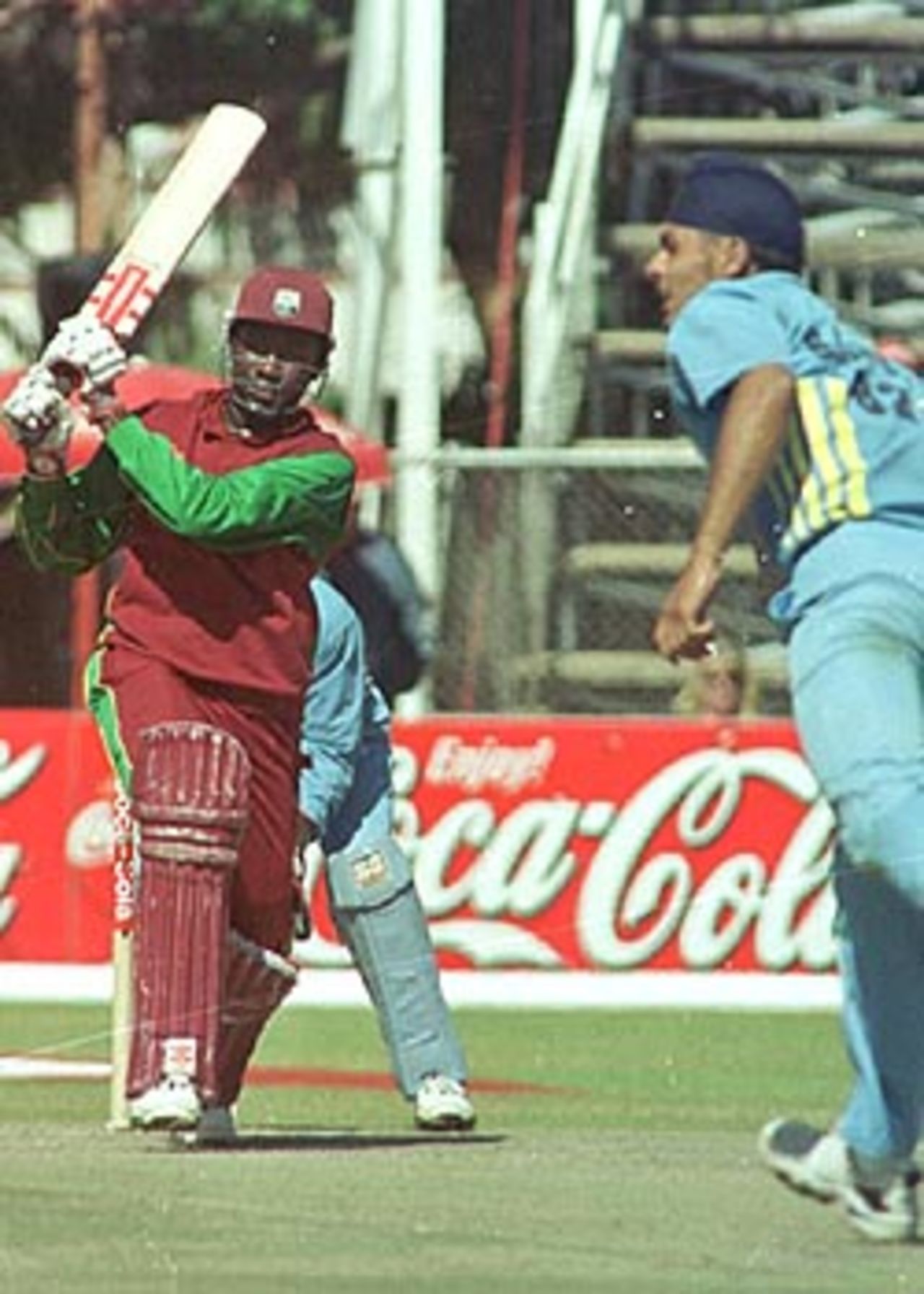 04 July 2001: Coca-Cola Cup (Zimbabwe) 2001, 6th Match, India v West Indies, Harare Sports Club