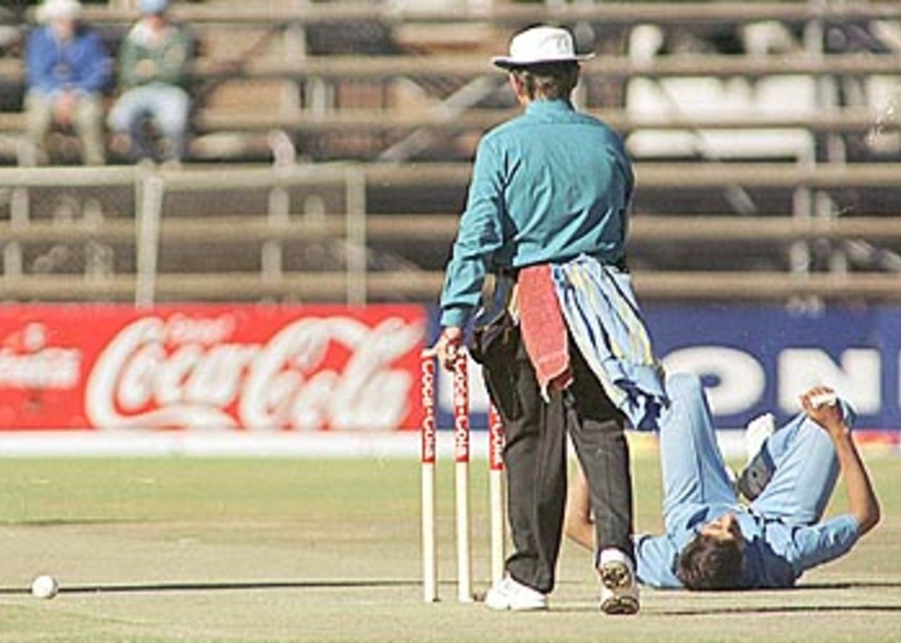 04 July 2001: Coca-Cola Cup (Zimbabwe) 2001, 6th Match, India v West Indies, Harare Sports Club
