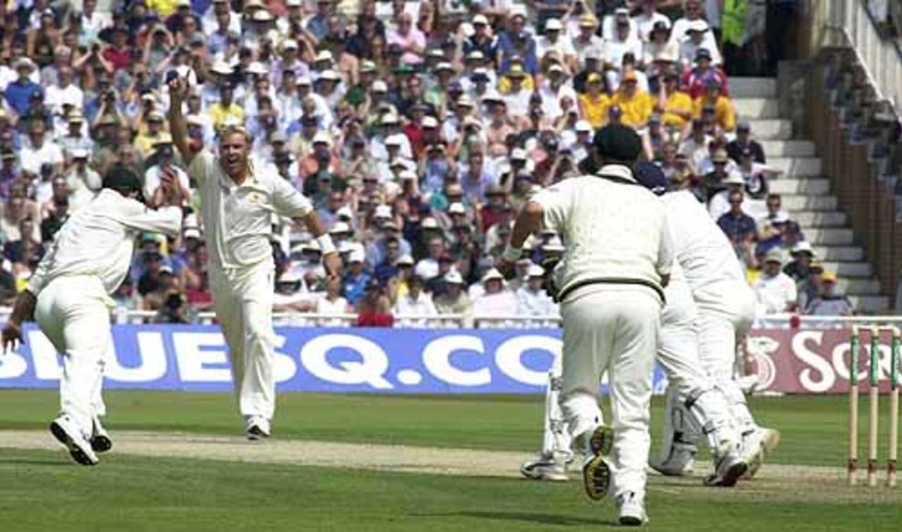 England v Australia, The Ashes Ist npower Test, Edgbaston, 5-9 July 2001