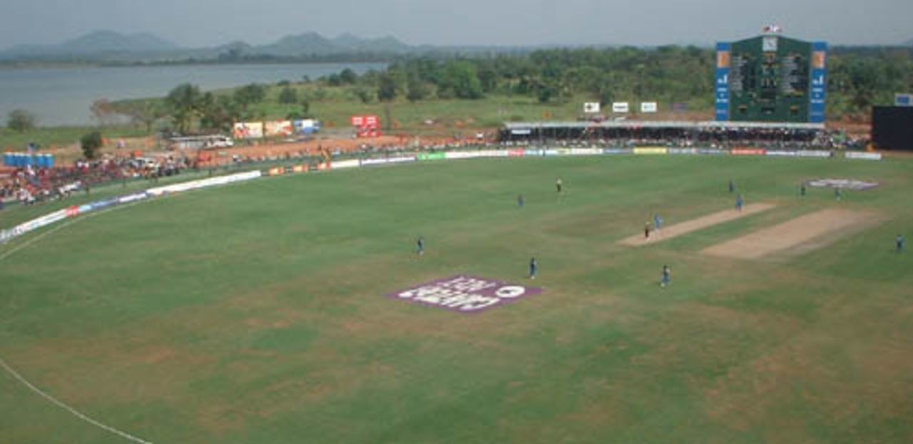 Sri Lanka v England first one day International played at the Rangiri Dambulla International Stadium, March 2001