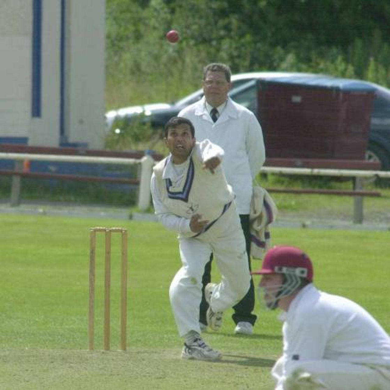 Asif Mujtaba in action