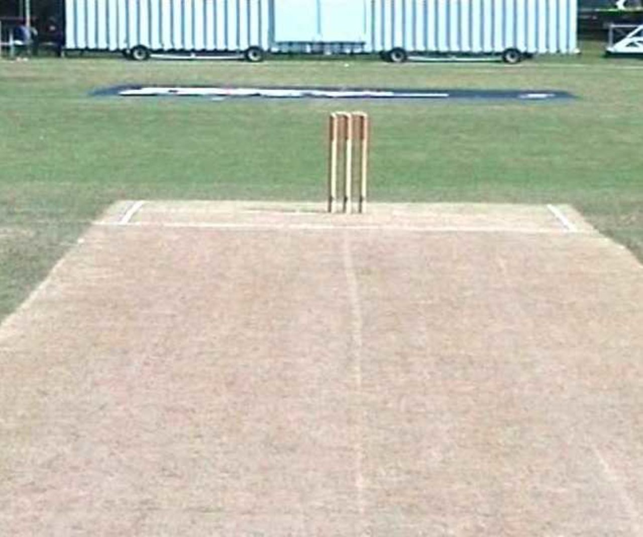 Pitch used for the 2001 ICC Trophy final between Namibia and the Netherlands