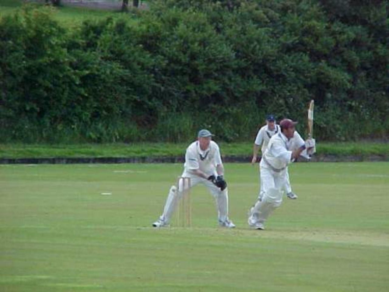 Tariq Hussain in action