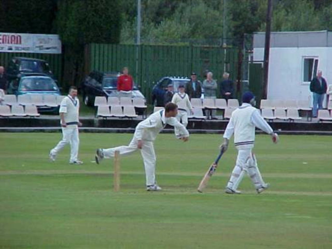 Bacup skipper Neal Wilkinson took 4 Accrington wickets