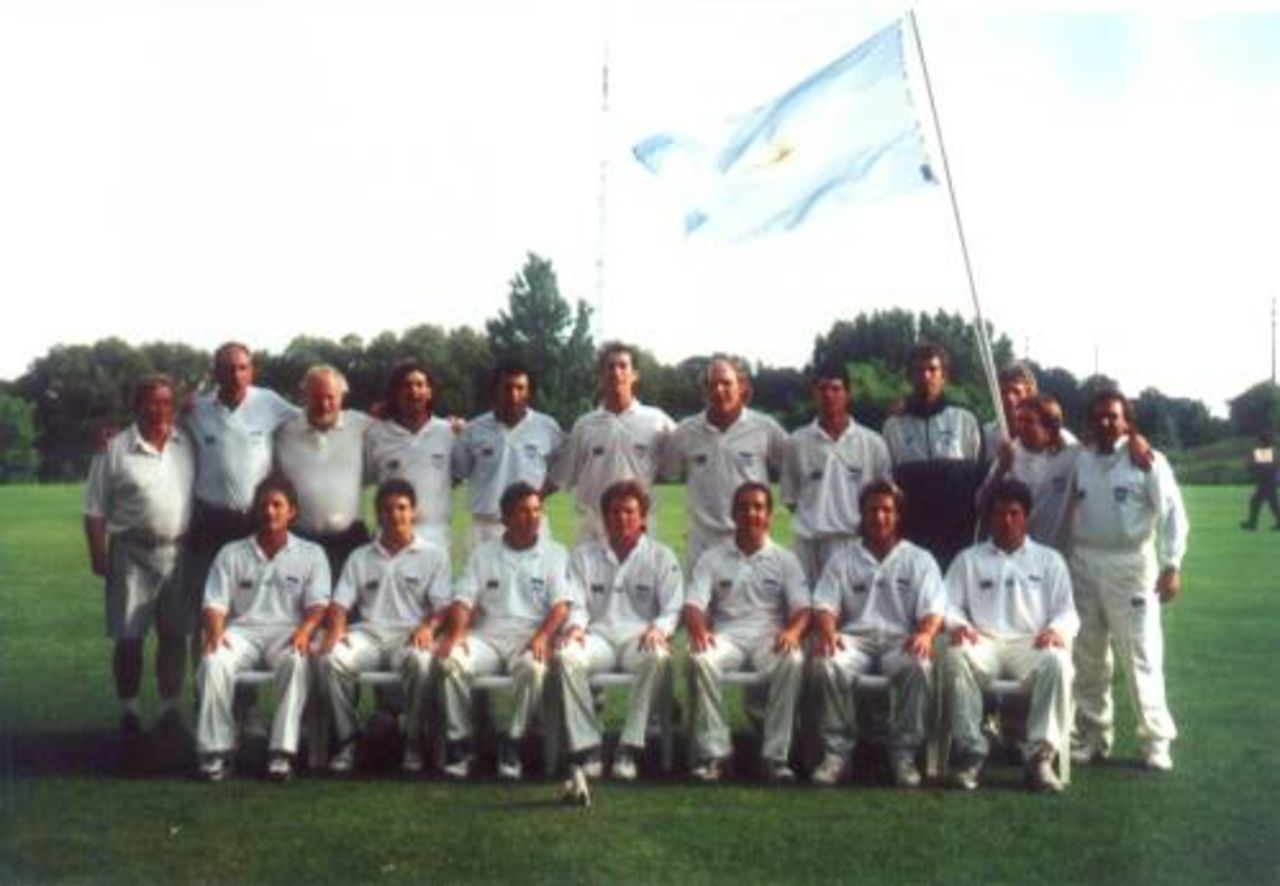 The Argentine team after the defeat of Malaysia