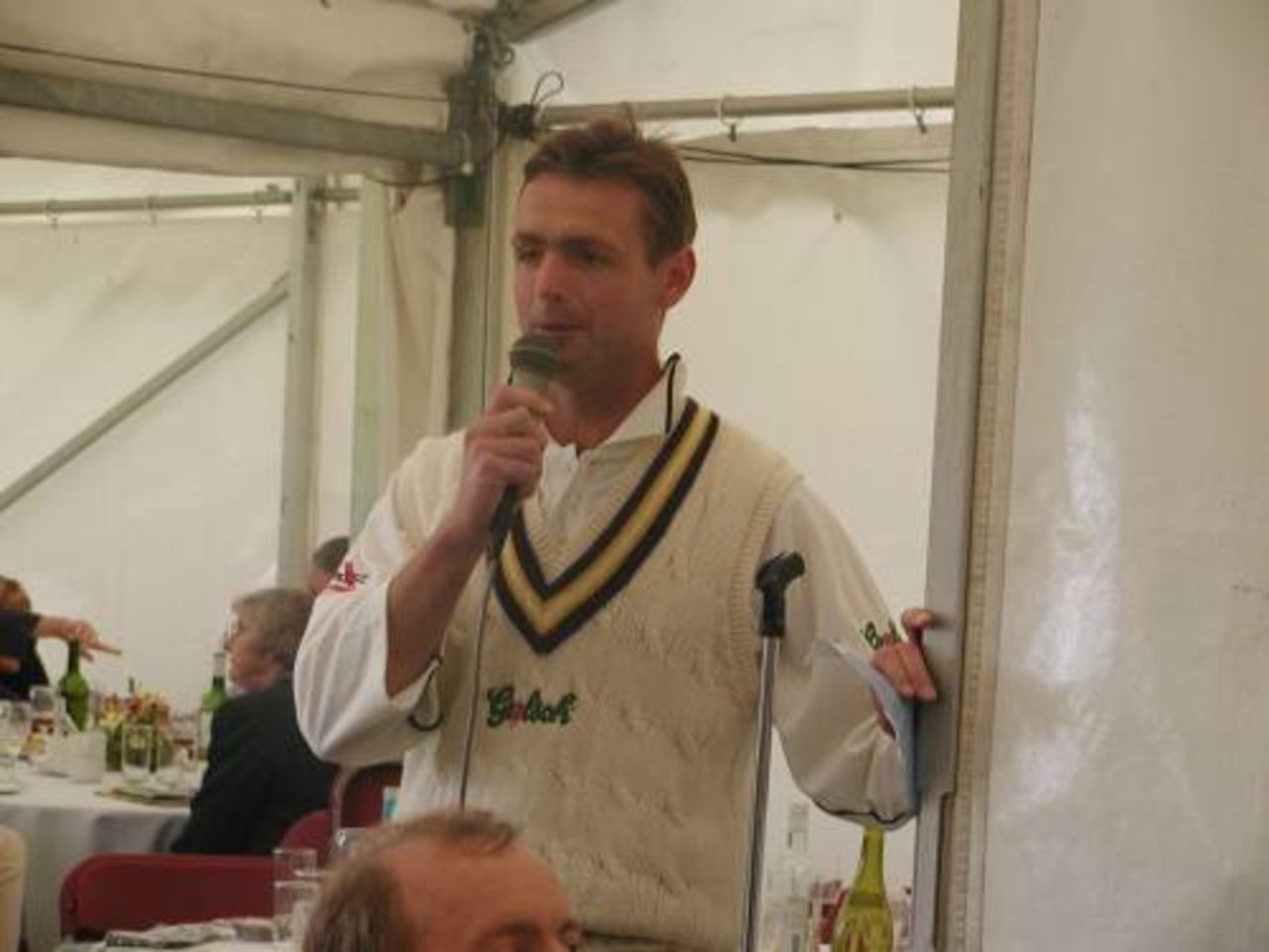 John Stephenson thanks the hosts and Sponsors