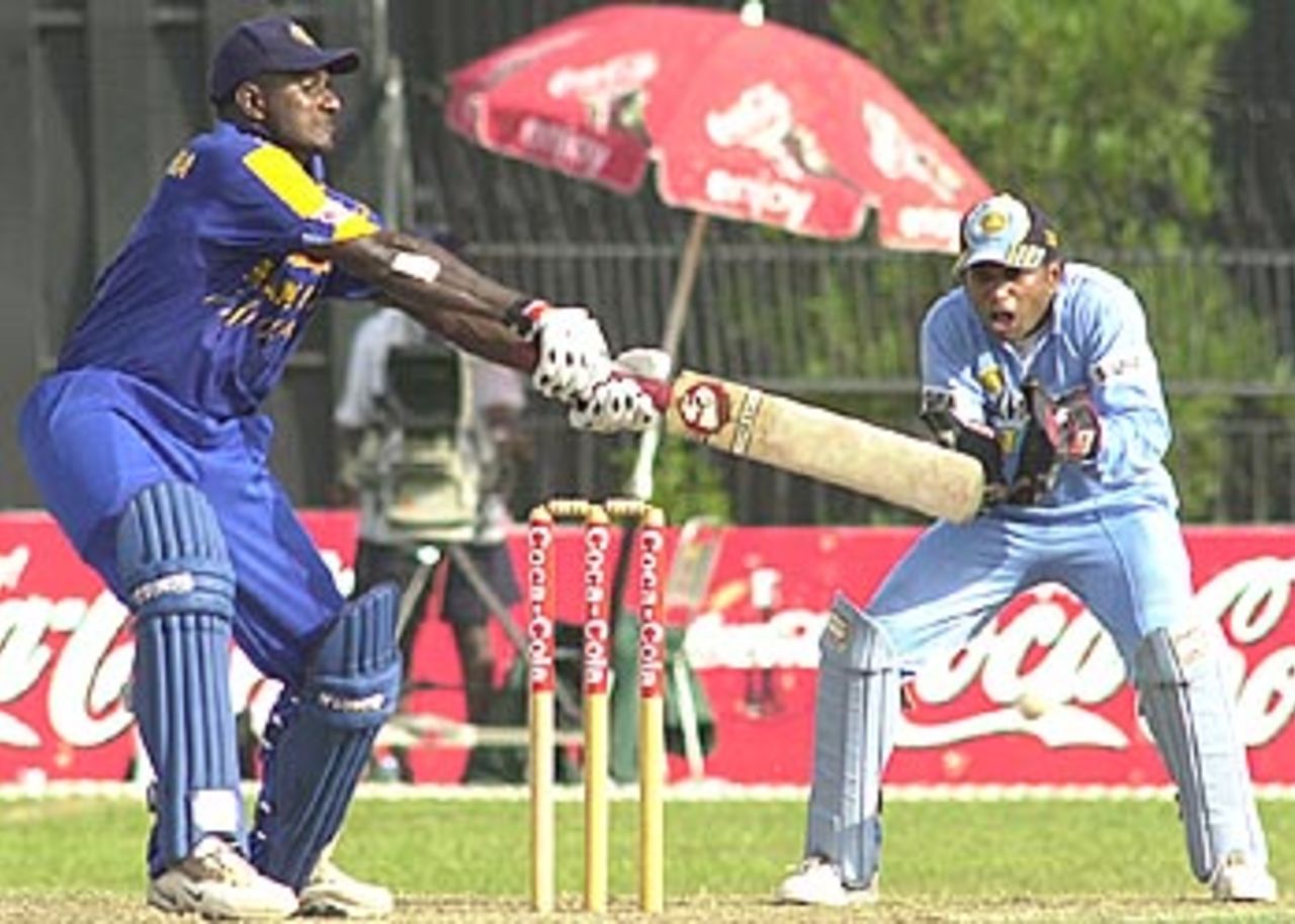 22 July 2001: Coca-Cola Cup (Sri Lanka) 2001, 3rd Match, India v Sri Lanka, R.Premadasa Stadium, Khettarama, Colombo (day/night)