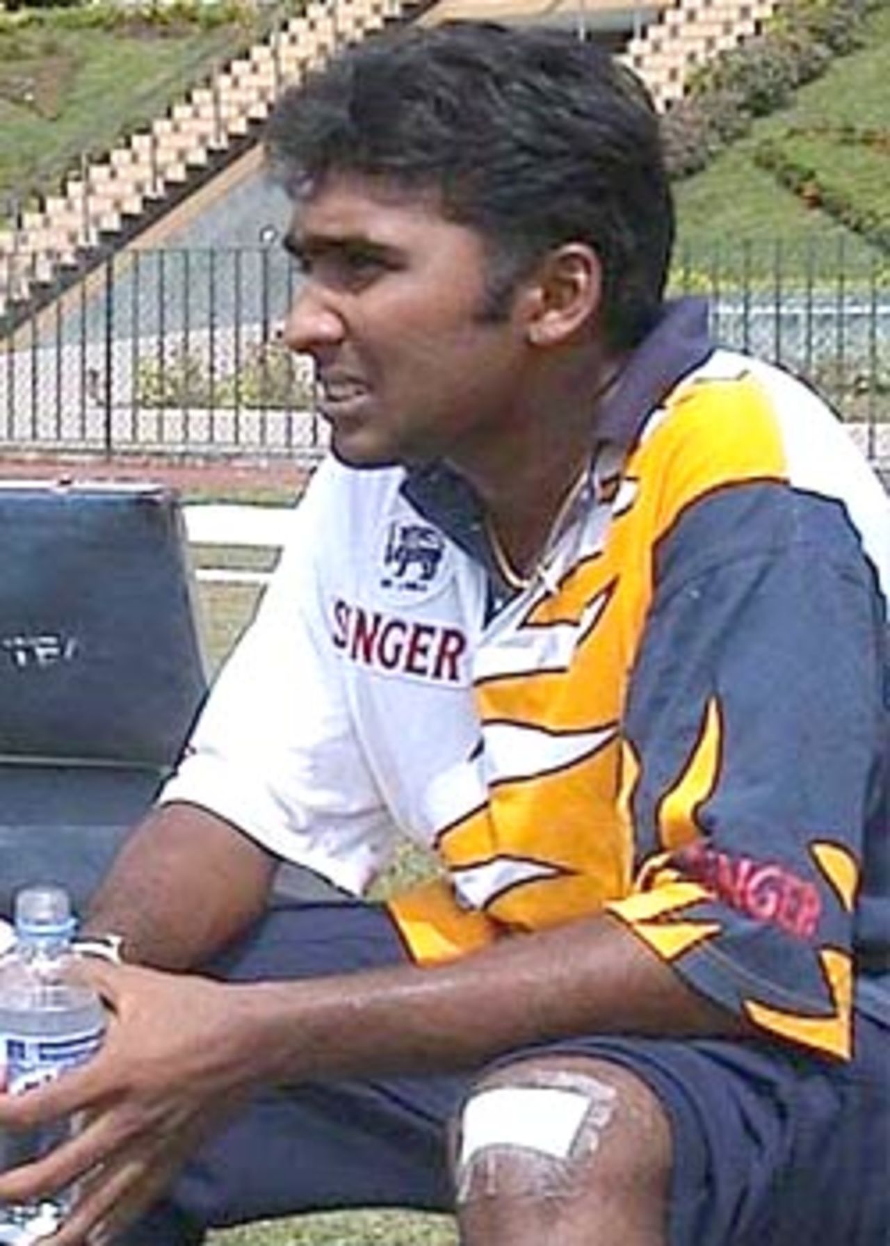 24 July 2001: Coca-Cola Cup in Sri Lanka, R. Premadasa Stadium, Colombo.