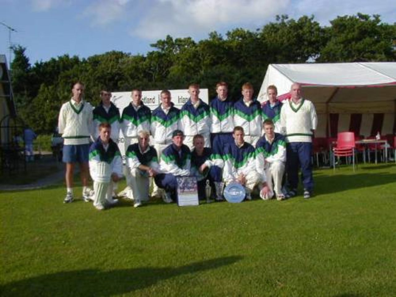The winning Irish squad at the ECC Under 17 Tournament