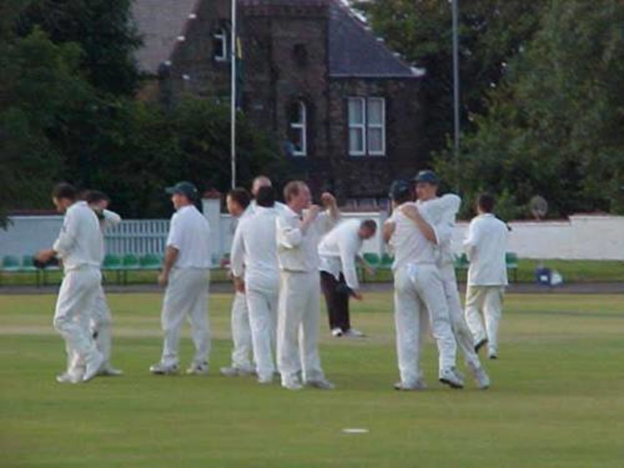 Rishton begin their celebrations