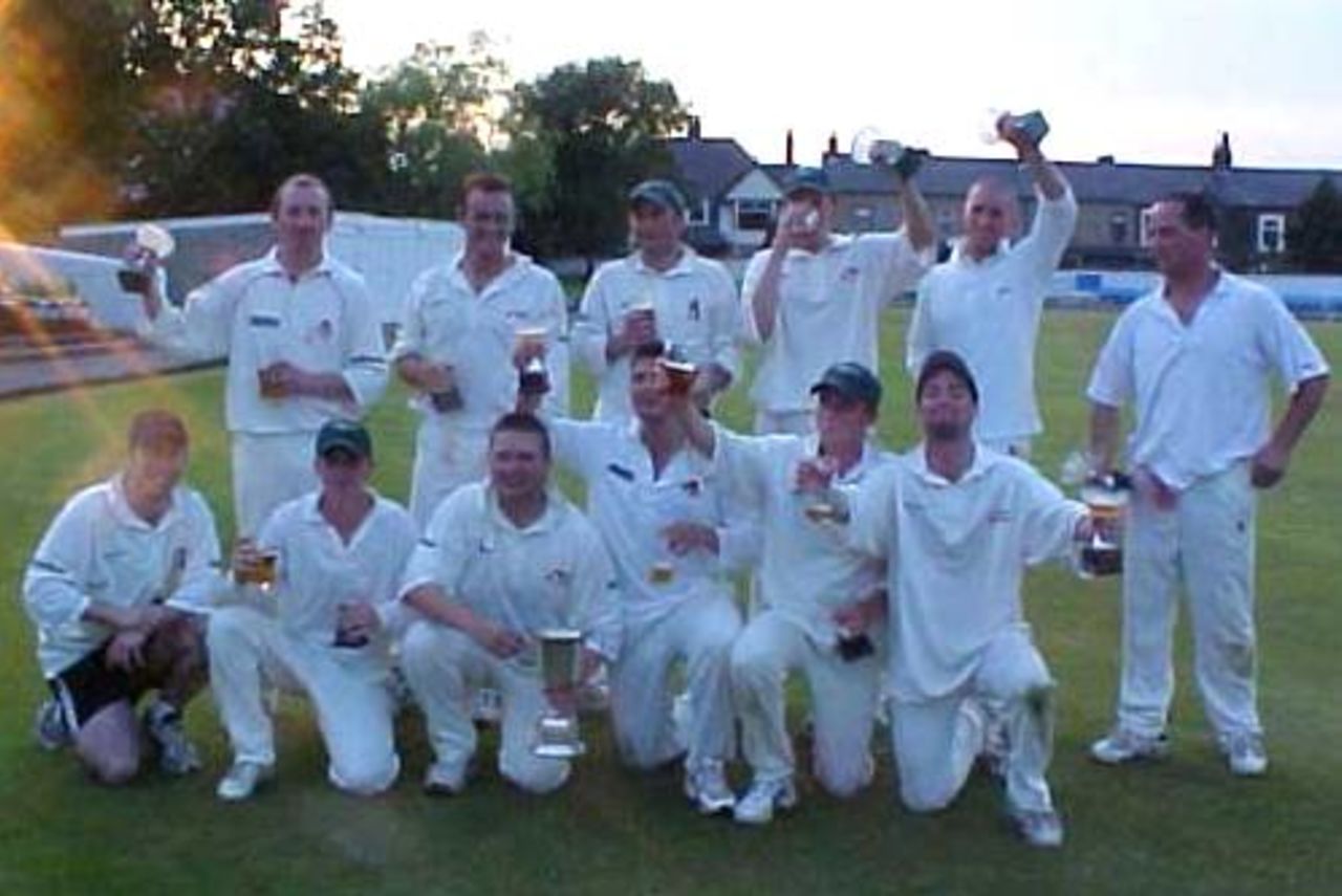 The victorious Rishton team