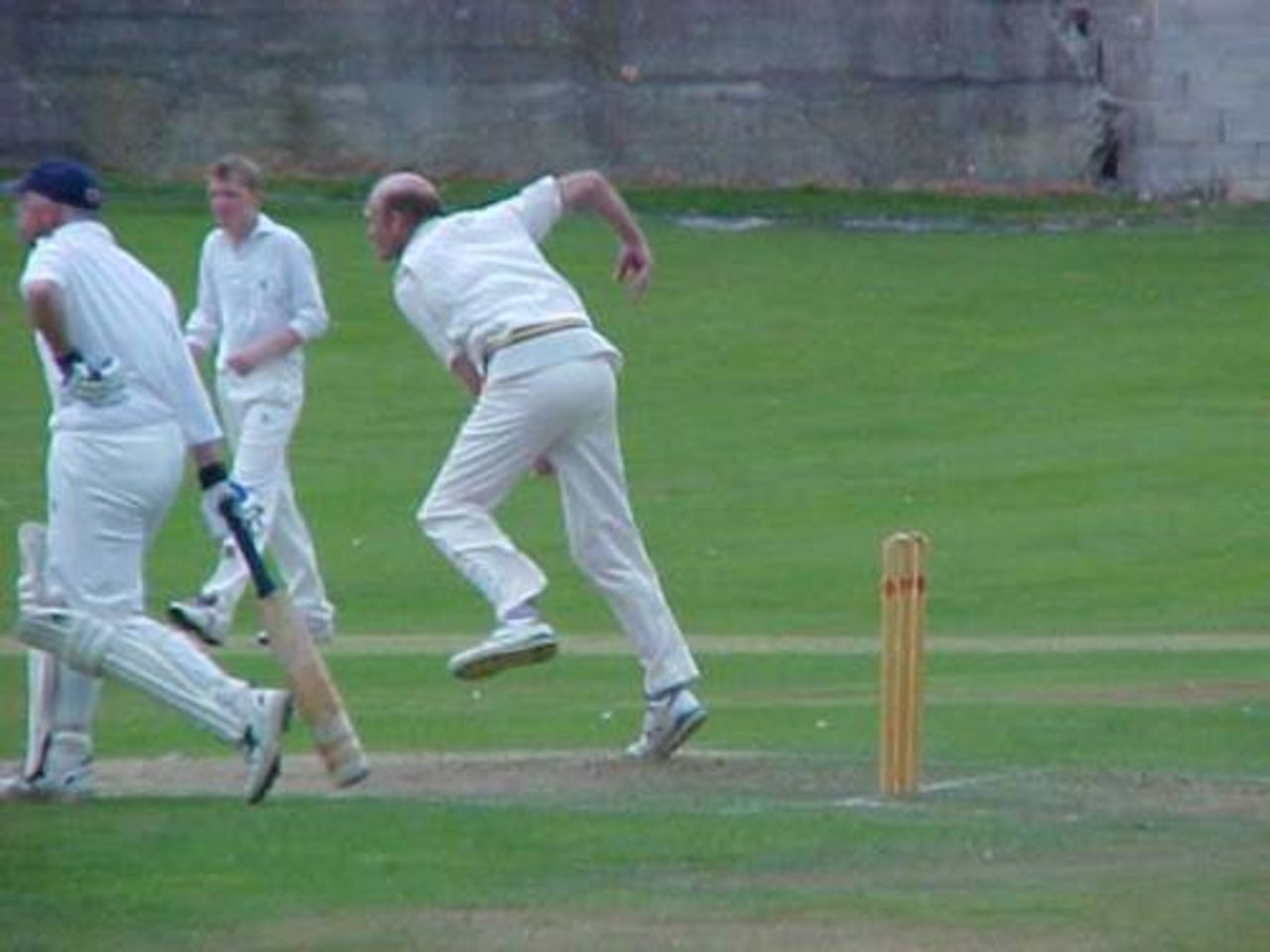 Bill Slinger in action