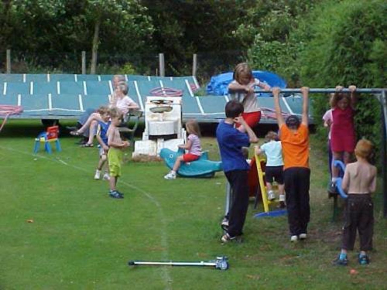 The Applegarth has a play area for children