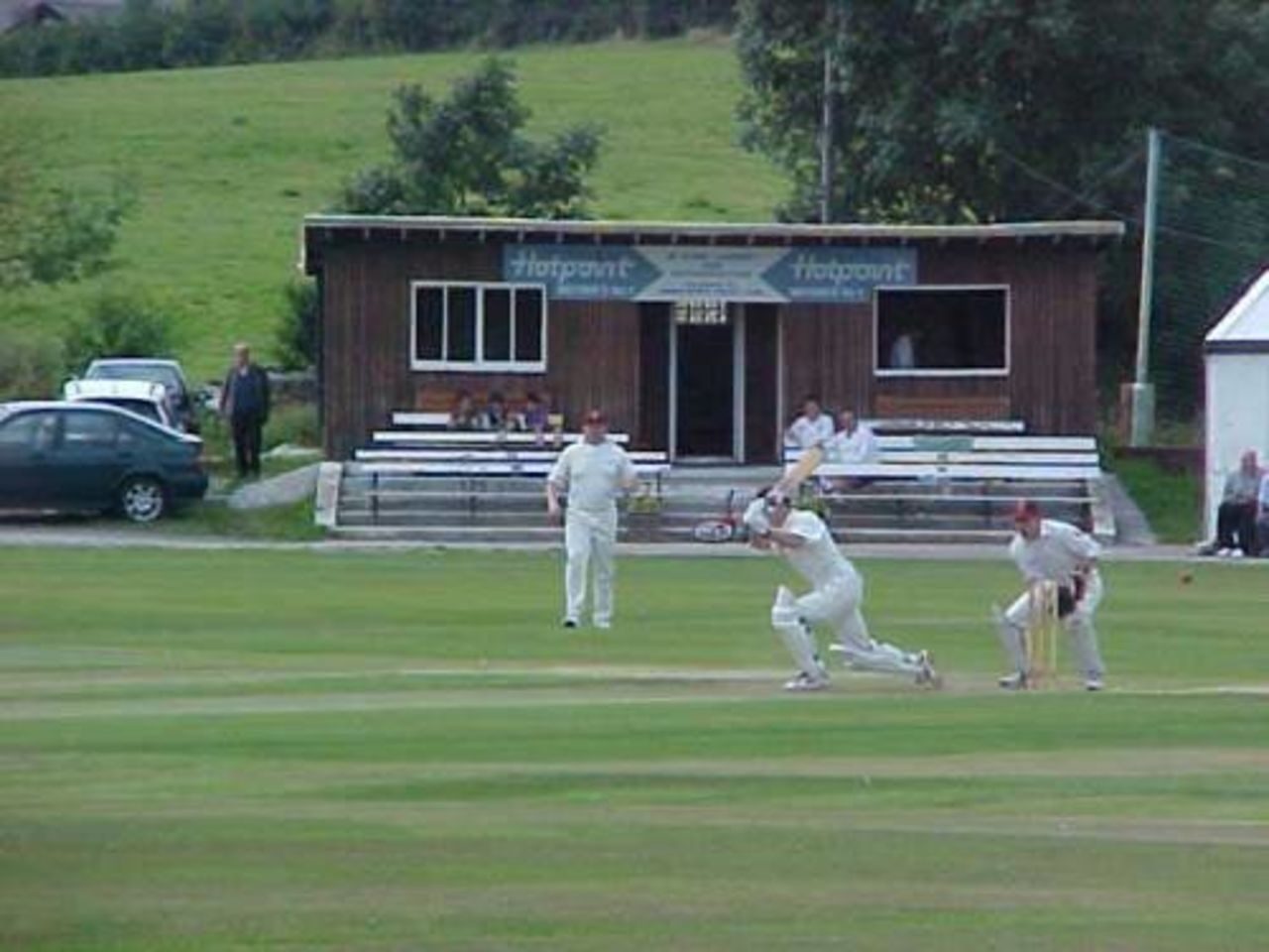 And is bowled next ball