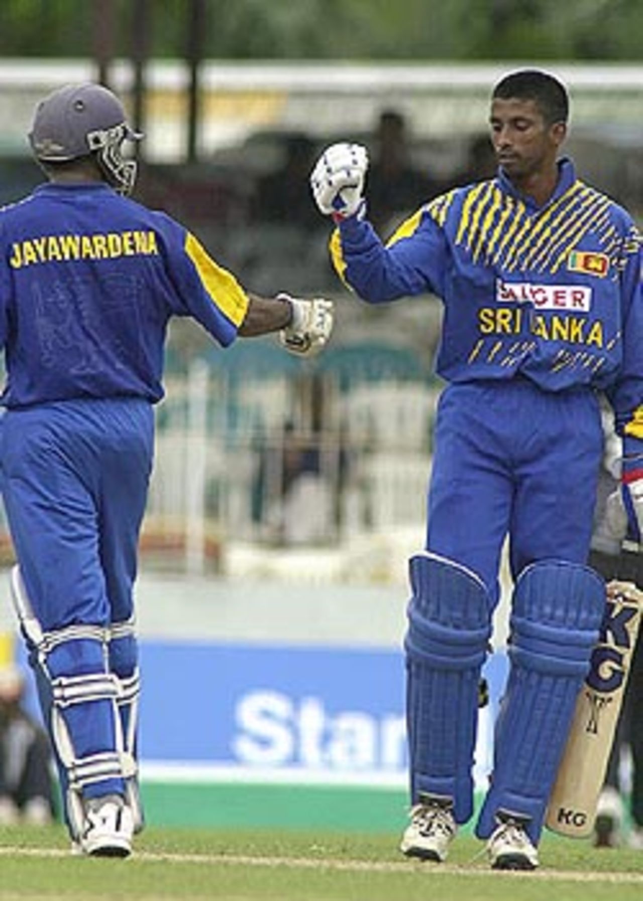 31 July 2001: Coca-Cola Cup (Sri Lanka) 2001, 7th Match, New Zealand v Sri Lanka, Sinhalese Sports Club, Colombo