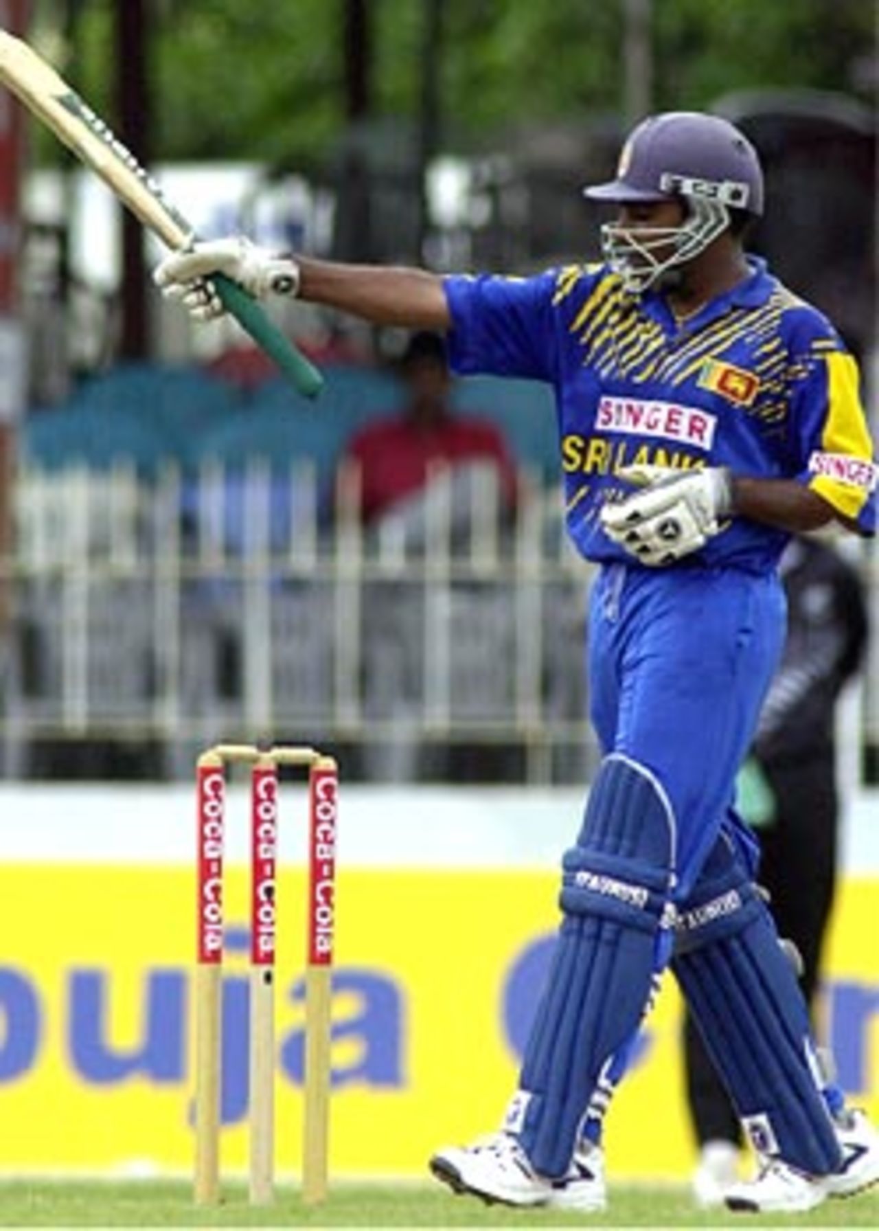 31 July 2001: Coca-Cola Cup (Sri Lanka) 2001, 7th Match, New Zealand v Sri Lanka, Sinhalese Sports Club, Colombo