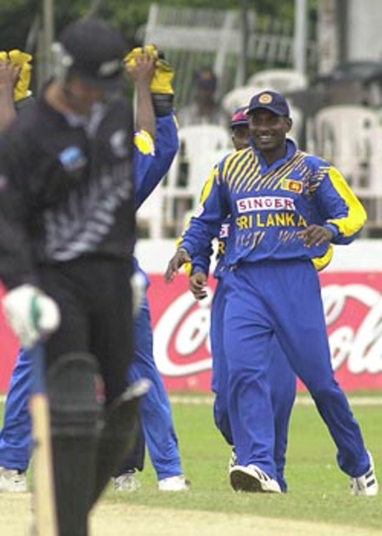 31 July 2001: Coca-Cola Cup (Sri Lanka) 2001, 7th Match, New Zealand v Sri Lanka, Sinhalese Sports Club, Colombo
