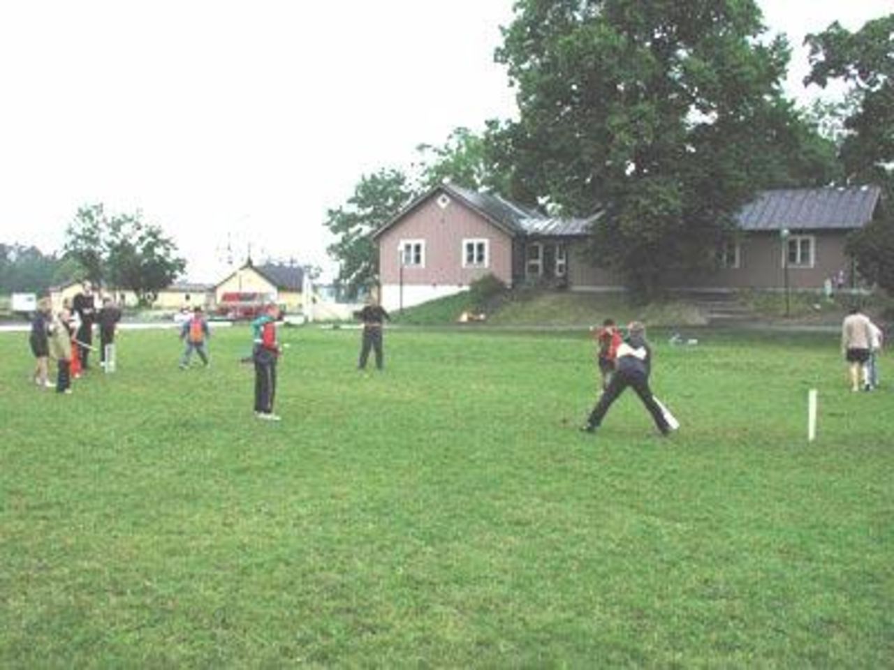 Swedish youngsters getting some practice