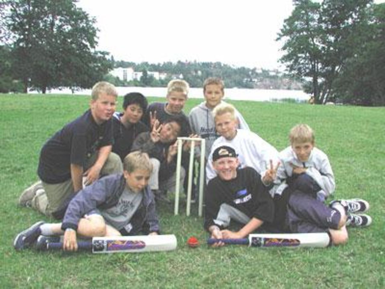 Some of the Swedish youngsters