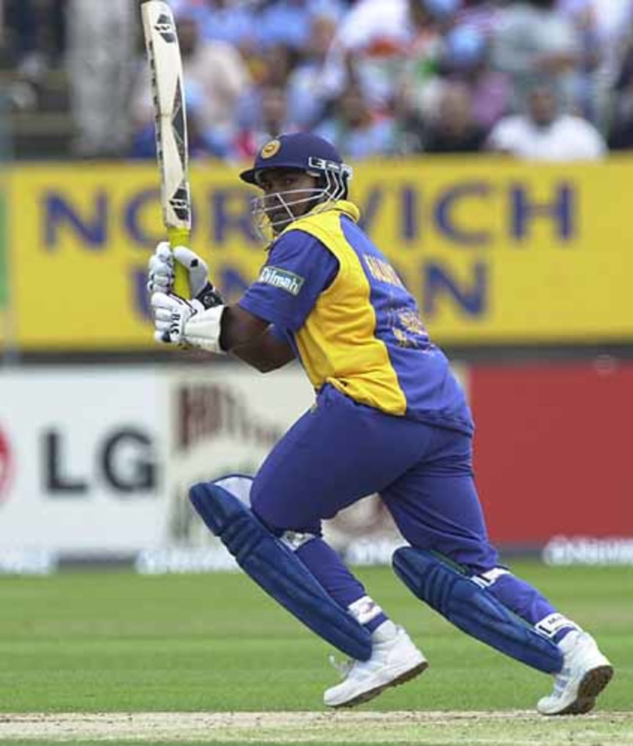 Kaluwitharana in fine batting form, but it did not last long , India v Sri Lanka at Birmingham, July 2002