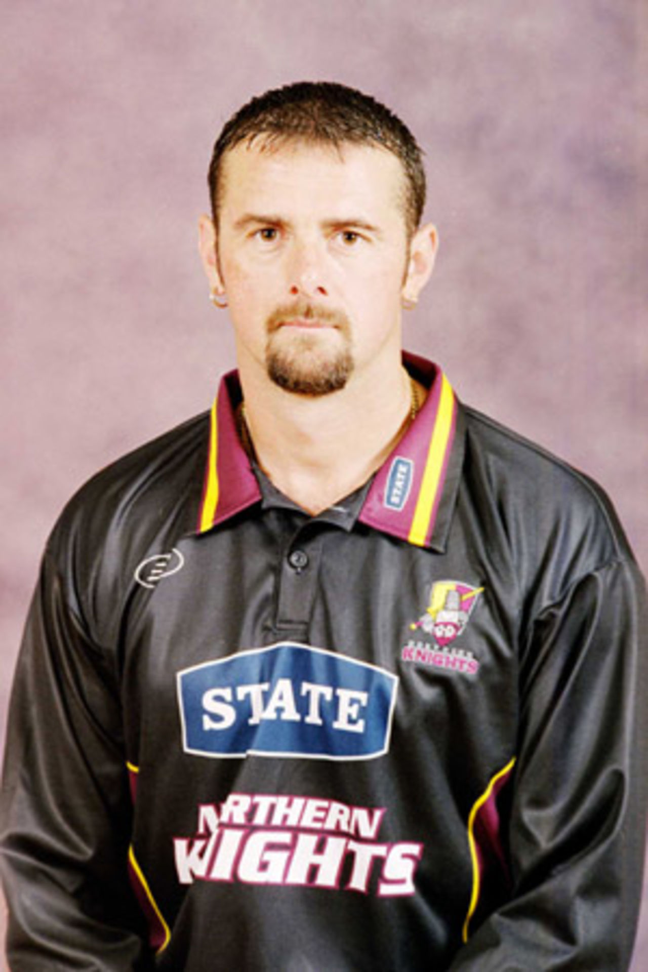 Portrait of Simon Doull, Northern Districts player in the 2001/02 season.