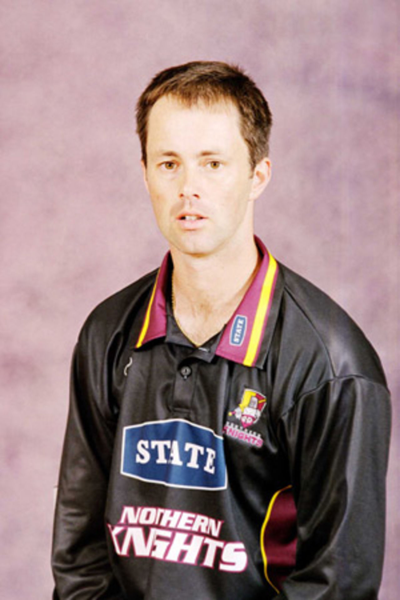 Portrait of Matthew Hart, Northern Districts player in the 2001/02 season.