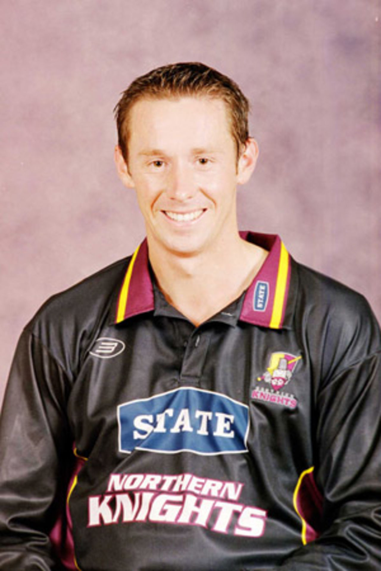 Portrait of Jaden Hatwell, Northern Districts player in the 2001/02 season.
