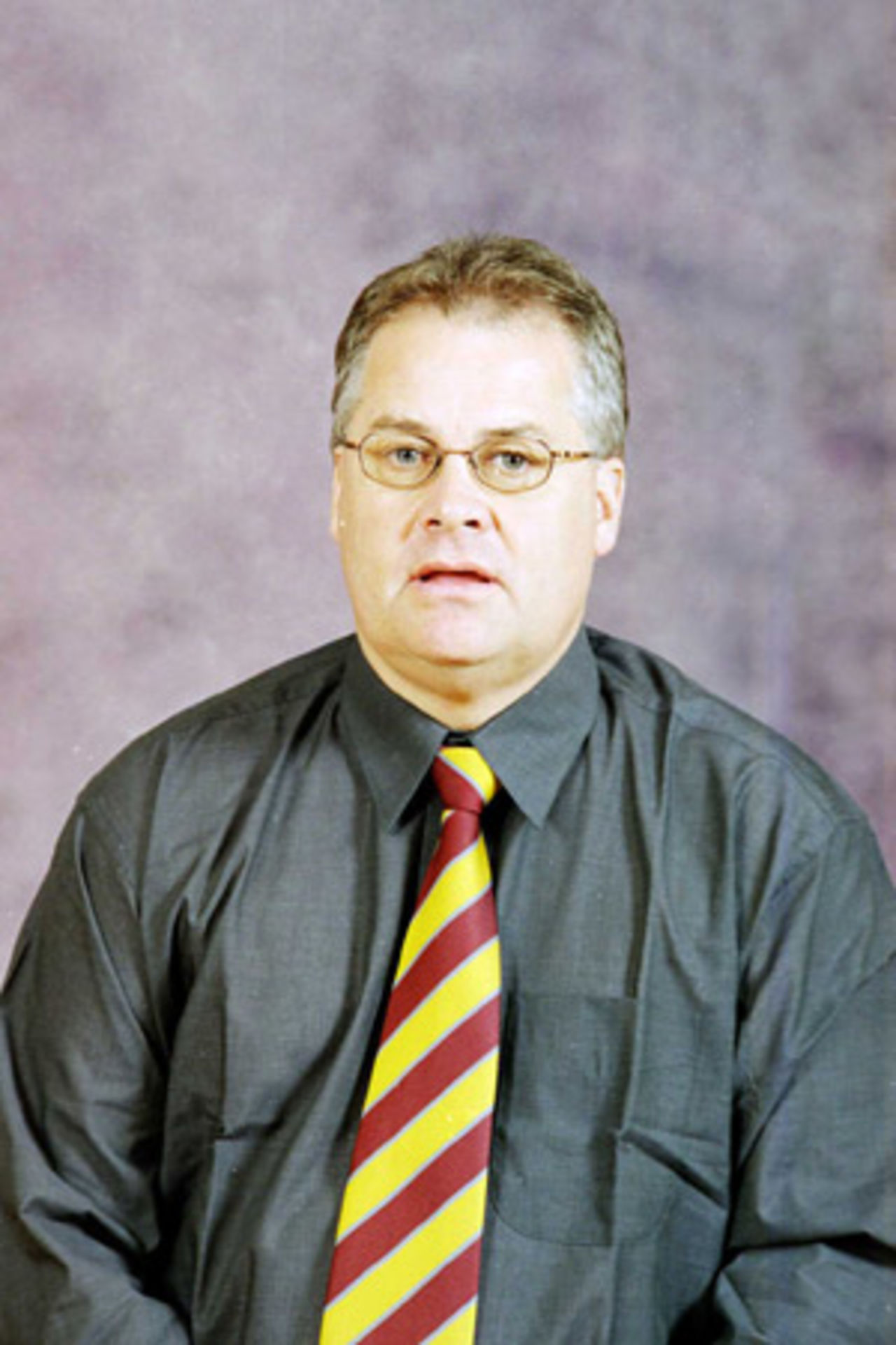 Portrait of Bruce Blair, Northern Districts coach in the 2001/02 season.