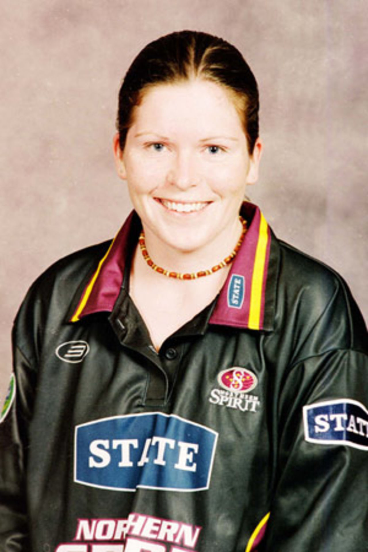 Portrait of Anna Wilkins, Northern Districts women's captain in the 2001/02 season.