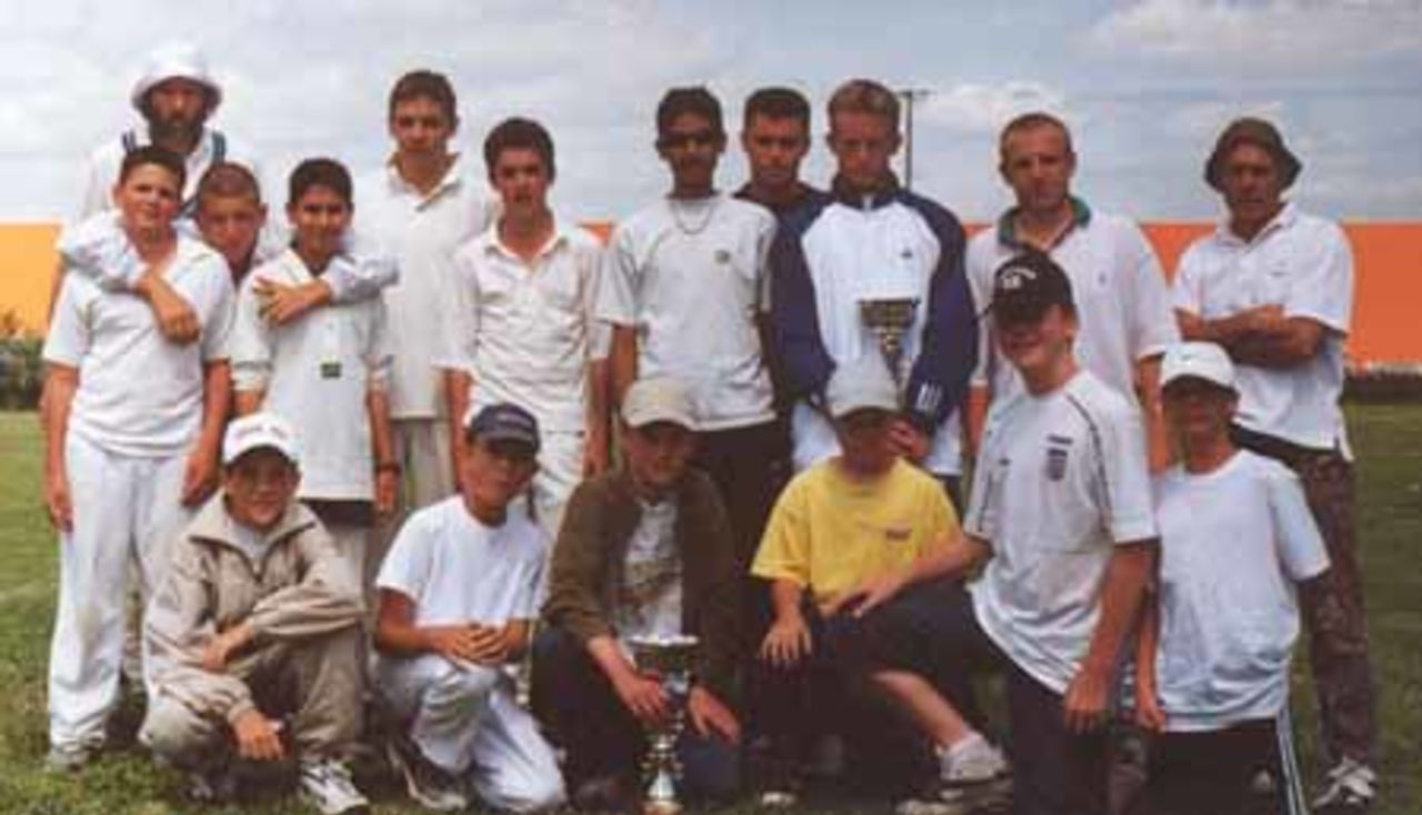 South-East U13s and U17s with Graham Kelsey and Trevor Yeomans