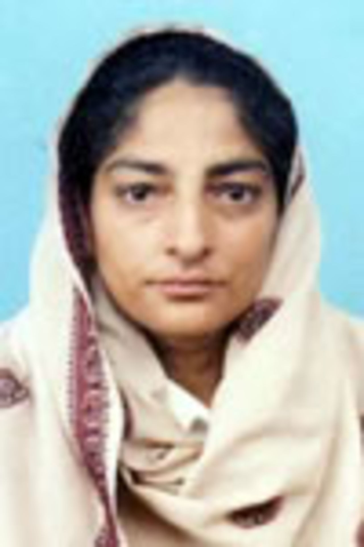 Shagufta Parveen - Portrait, Punjab Women Cricket Team - Whites