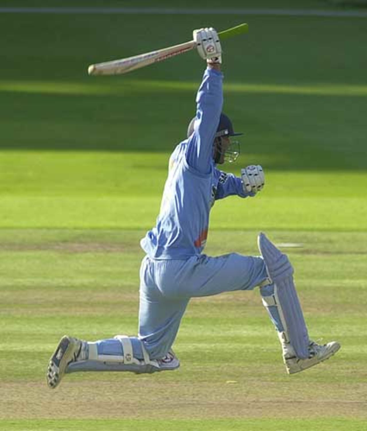 Mr Kaif doing his rounds at the end of the match, NatWest Series Final at Lord's, 13th Jul 2002