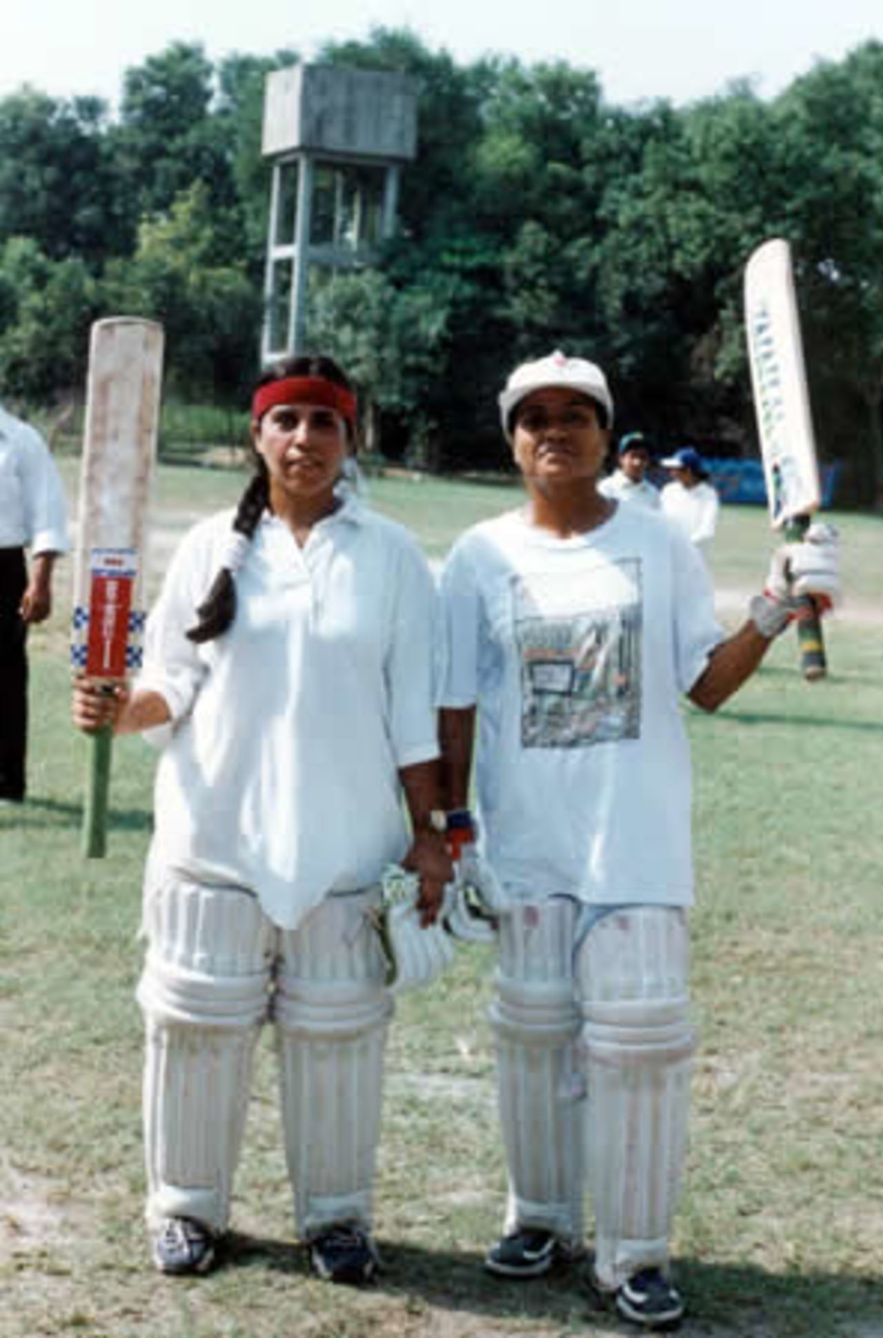 Attiya Amin (101 not out) and Raeesa Ilyas (70 not out), Model Town College Ground, Lahore